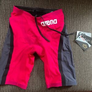 Men’s Arena Carbon Flex Jammer Tech Suit Size 30